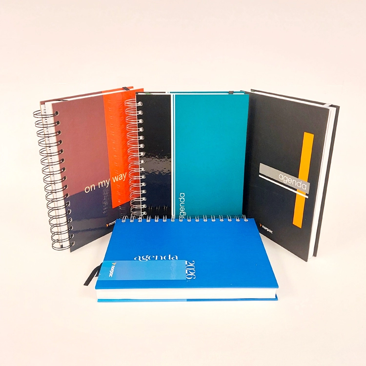 Agenda Norpac 2025 Luxury Diaria Encuadernada N°8 Tapa Dura Art.AG5056
